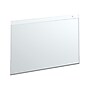Azar Sign Holder, 17" x 11.75", Horizontal, Wall Mounted, Clear, Acrylic, 10/Pack (162709)~#|#~sp37916801_sc7
