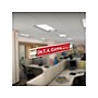 Azar Nameplate Holder, 8.5" x 2", Horizontal, Desktop/Wall, Clear, Plastic, 10/Pack (199608)~#|#~sp37916804_sc7