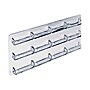 Azar Card Holder, 17.25" x 8.5", Horizontal, Wall Mounted, Clear, Acrylic, 2/Pack (252223)~#|#~sp37916816_sc7