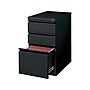 Staples 3-Drawer Vertical File Cabinet, Locking, Letter, Black, 19.88"D (24874D)~#|#~sp37916818_sc7