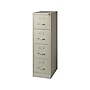 Staples Commercial 4-Drawer Vertical File Cabinet, Letter Size, Lockable, 51.97"H x 15"W x 22"D, Putty (22336D)~#|#~sp37916843_sc7