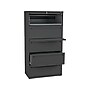 HON Brigade 700 Series 5-Drawer Lateral File Cabinet, Locking, Letter/Legal, Charcoal, 36"W (HON-785LS)~#|#~sp37916933_sc7