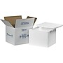 SI Products Insulated Shipping Containers, 12" x 10" x 9", White, Each (229C)~#|#~sp37917068_sc7