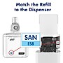 PURELL FS8 Automatic Hand Sanitizer Floor Stand Dispenser, 1200 mL., White (7720-DS)~#|#~sp38009538_sc7