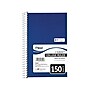 Mead Spiral 3-Subject Notebooks, 5.5" x 9.5", College Ruled, 150 Sheets, Each (06900)~#|#~sp38165416_sc7