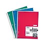 Mead Spiral 3-Subject Notebooks, 8.5" x 11", College Ruled, 120 Sheets (06710)~#|#~sp38165443_sc7