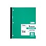 Mead Wireless Neatbook 1-Subject Notebooks, 8" x 10.5", Wide Ruled, 80 Sheets, Each (05222)~#|#~sp38165456_sc7