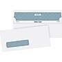 Quality Park Reveal-N-Seal Security Tinted #10 Window Envelope, 4 1/8" x 9 1/2", White Wove, 500/Box (67418)~#|#~sp38165569_sc7