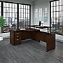 Bush Business Furniture Westfield 60"W Right Hand 3 Position Sit to Stand L Desk w/ File Cabinet, Mocha Cherry (SRC128MRSU)~#|#~sp38463765_sc7