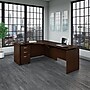 Bush Business Furniture Westfield 60"W Right Hand 3 Position Sit to Stand L Desk w/ File Cabinet, Mocha Cherry (SRC128MRSU)~#|#~sp38463772_sc7