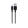 Staples 9.8' Extended Length Lightning to USB Charge/Sync Cable, Black~#|#~sp38714688_sc7