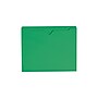 Smead Reinforced File Jackets, Reinforced Straight Cut Tab, Letter Size, Green, 100/Box (75503)~#|#~sp38714966_sc7