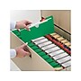 Smead Reinforced File Jackets, Reinforced Straight Cut Tab, Letter Size, Green, 100/Box (75503)~#|#~sp38714971_sc7