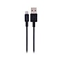 Staples 6.5' Lightning to USB Charge/Sync Cable, Black~#|#~sp38715392_sc7