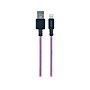Staples 6' Braided Lightning to USB Charge/Sync Cable, Pink/Teal~#|#~sp38715549_sc7