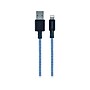 Staples 6' Braided Lightning to USB Charge/Sync Cable, Blue/White~#|#~sp38715574_sc7
