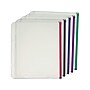 Cardinal Zipper Polypropylene/PP Binder Pockets, Assorted, 5/Pack (CRD 14650)~#|#~sp39611423_sc7