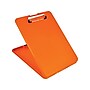 Saunders US-Works SlimMate Polypropylene Storage Clipboard, Letter Size, Hi-Vis Orange (00579)~#|#~sp39611545_sc7