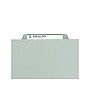 Smead Heavy Duty Pressboard File Folder, 1/3-Cut Tab, 2" Expansion, Legal Size, Gray/Green, 25/Box  (18234)~#|#~sp39611666_sc7