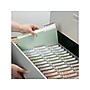 Smead Heavy Duty Pressboard File Folder, 1/3-Cut Tab, 2" Expansion, Legal Size, Gray/Green, 25/Box  (18234)~#|#~sp39611669_sc7