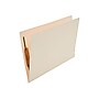 Staples End-Tab Fastener Folders with Reinforced Tab, Legal Size, Manila, 50/Box~#|#~sp39611775_sc7