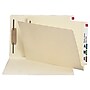 Staples End-Tab Fastener Folders with Reinforced Tab, Legal Size, Manila, 50/Box~#|#~sp39611777_sc7