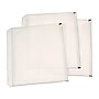 Cardinal Zipper Polypropylene/PP Binder Pockets, Clear, 3/Pack (CRD 14201)~#|#~sp39611835_sc7