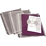 Cardinal Zipper Polypropylene/PP Binder Pockets, Clear, 3/Pack (CRD 14201)~#|#~sp39611839_sc7