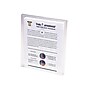 Smead Poly Envelope with String Tie Closure, 1.25" Expansion, Letter Size, Clear, 5/Pack (89540)~#|#~sp39611966_sc7