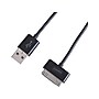 Staples 3.3' 30-Pin to USB Charge/Sync Cable, Black~#|#~sp39612020_sc7