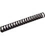 Fellowes 1 1/2" Plastic Binding Spine Comb, 340 Sheet Capacity, Black, 50/Pack (52368)~#|#~sp39612993_sc7