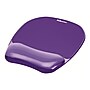 Fellowes Crystals Gel Mouse Pad/Wrist Rest Combo, Purple (91441)~#|#~sp39613047_sc7