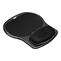 Fellowes Easy Glide Gel Mouse Pad/Wrist Rest Combo, Non-Skid Base, Black (93730)~#|#~sp39613049_sc7