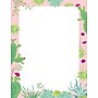 Barker Creek Petals & Prickles Computer Paper, 8.5" x 11", 60 lbs., Multicolored, 50 Sheets/Pack (BC701)~#|#~sp40001953_sc7