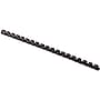 Fellowes 5/16" Plastic Binding Spine Comb, 40 Sheet Capacity, Black, 100/Pack (52507)~#|#~sp40092895_sc7