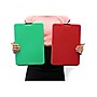 Saunders Show2Know Plastic Storage Clipboard, Letter Size, Red/Green (00580)~#|#~sp40285338_sc7