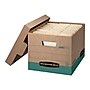 Bankers Box® R-Kive Heavy-Duty Recycled File Storage Boxes, Lift-Off Lid, Letter/Legal Size, Brown, 12/Carton (12775)~#|#~sp40285843_sc7