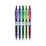 Pilot B2P Colors Bottle 2 Pen Retractable Gel Pens, Fine Point, Assorted Ink, 5/Pack (36621)~#|#~sp40286382_sc7