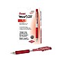 Pentel WOW! Retractable Gel Pens, Medium Point, Red Ink, Dozen (K437-B)~#|#~sp40303562_sc7