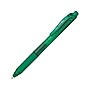 Pentel EnerGel-X RollerGel Retractable Gel Pens, Medium Point, Green Ink, Dozen (BL107-D)~#|#~sp40307437_sc7