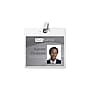Sicurix Standard Clip On ID Badge Holder, Clear, 50/Pack (BAU67850)~#|#~sp40312577_sc7
