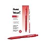 Pentel WOW! Retractable Ballpoint Pens, Medium Point, Red Ink, Dozen (BK440-B)~#|#~sp40313904_sc7