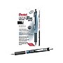 Pentel EnerGel Deluxe RTX Retractable Gel Pens, Medium Point, 0.7mm, Black Ink, Dozen (BLN77-A)~#|#~sp40314147_sc7