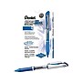Pentel EnerGel Deluxe Gel Pens, Medium Point, Blue Ink, Dozen (BL57-C)~#|#~sp40314440_sc7