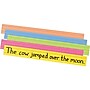 Pacon Sentence & Learning Strips, 3" x 24", Super-Bright Assorted Colors, 100/Pack (1733)~#|#~sp40345608_sc7