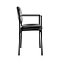 HON Scatter SofThread Leather Guest Chair, Black (BSXVL616SB11)~#|#~ABC1719C-CC64-450D-880CD08D140DD99C_sc7