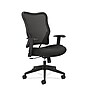 HON Wave Mesh High-Back Task Chair, Synchro-Tilt, Adjustable Arms, Black Sandwich Mesh Seat (BSXVL702MM10)~#|#~sp40351809_sc7