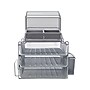 Staples All-in-One 13 Compartment Wire Mesh File Organizer, Silver (27642)~#|#~sp40797591_sc7