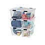 IRIS 53 Qt. Clear Storage Boxes (TB-56D)~#|#~sp40797729_sc7