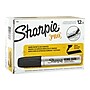 Sharpie Pro King Size Permanent Marker, Chisel Tip, Black Ink, Dozen (15001)~#|#~sp40798482_sc7